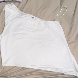 Garage White Tank Top